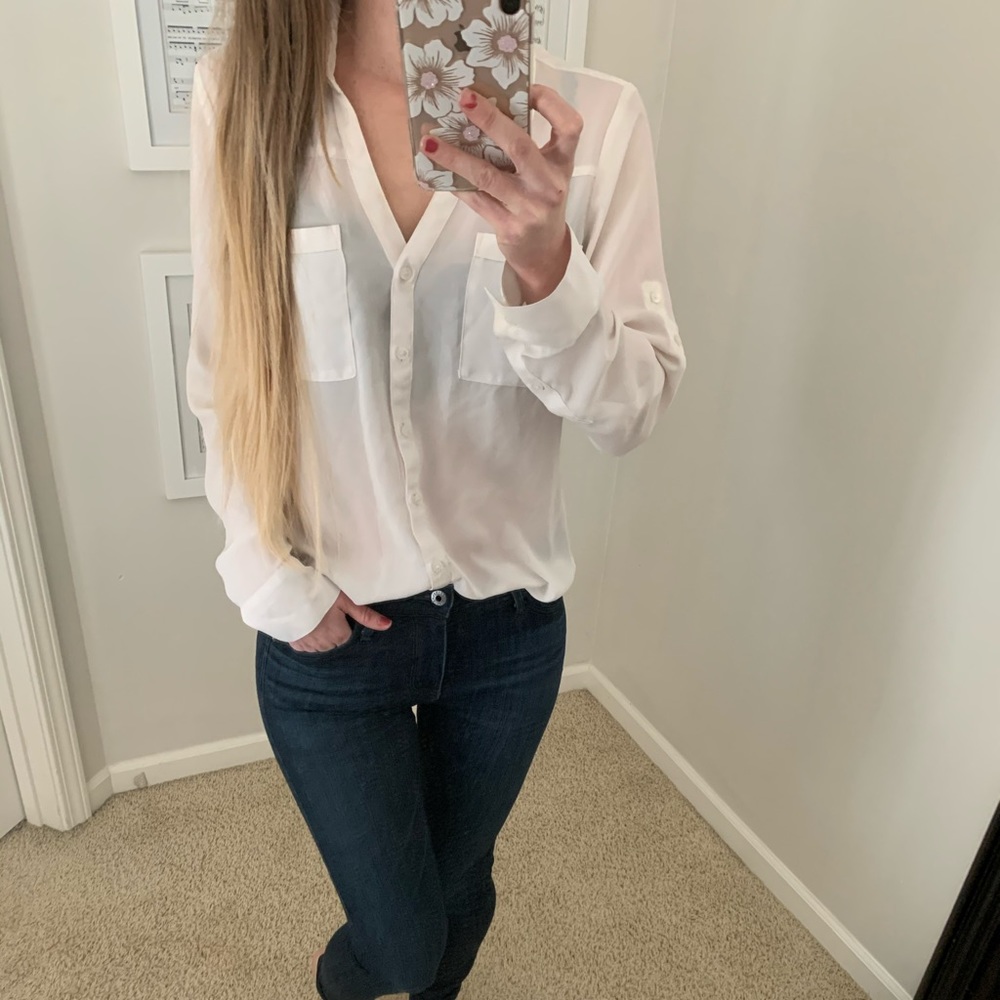 Off white blouse